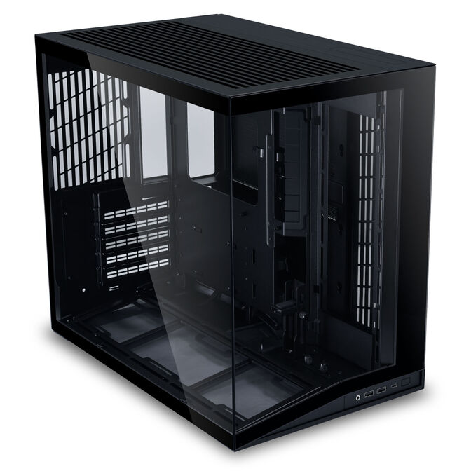 Lian Li O11 Dynamic Mini V2 PC Case, Mini Case, ATX, Tempered Glass - Black image number 2