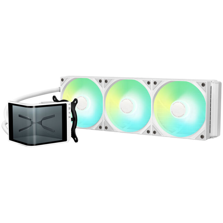 TRYX PANORAMA SE ARGB 360 Komplett-Wasserkühlung, 3D-AMOLED-Display - 360mm, weiß image number 1