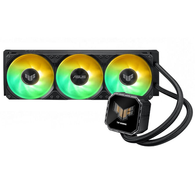ASUS TUF Gaming LC III 360 ARGB LCD AiO Wasserk&uuml;hlung, 2,8&rdquo;-LCD - 360mm, schwarz image number 1