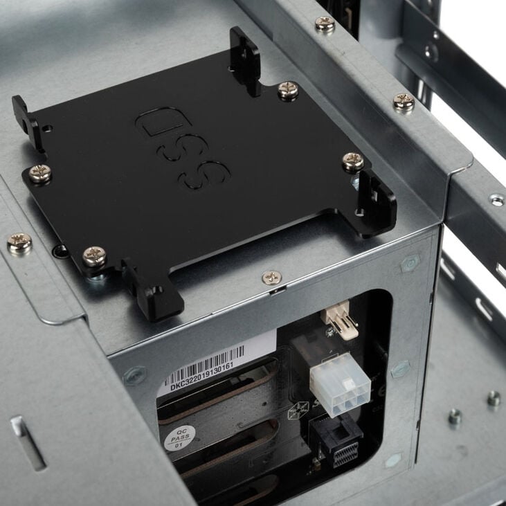 SilverStone SST-CS381 v1.1 Mini-ITX Storage, schwarz image number 7