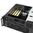 SilverStone RM53-502 Server Case, Rackmount, SSI-EEB, Mesh - Black image number null