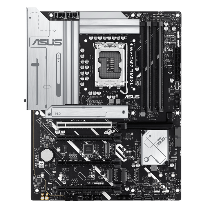 ASUS Prime Z890-P WiFi Mainboard, Sockel LGA 1851, Intel Z890, ATX, DDR5 image number 1