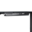 ThunderX3 LAB-X Gaming Desk, Height-Adjustable - Black image number null