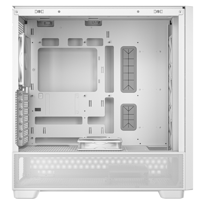 Antec Flux PC Case, Mid Tower, E-ATX, Tempered Glass &ndash; white image number 9