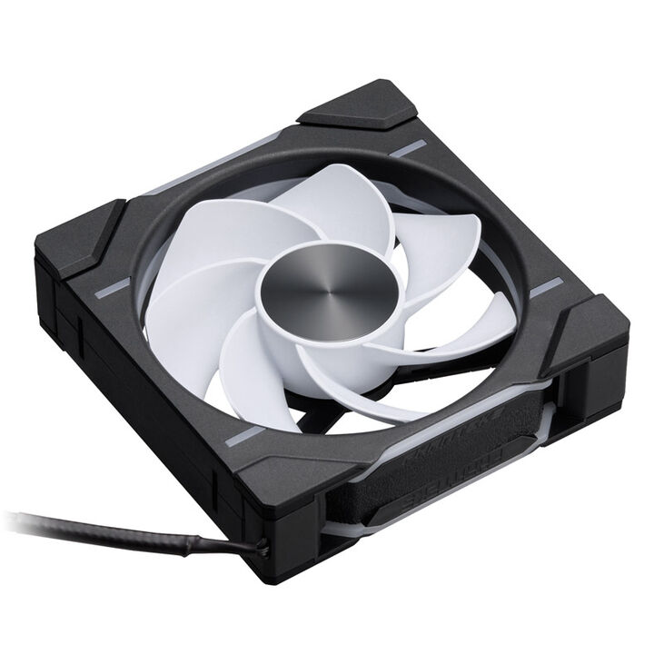 PHANTEKS D30 PWM Reverse Airflow D-RGB Lüfter, 3er Pack - 120mm, schwarz image number 2