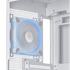 ASUS A31 Plus TG ARGB PC-Gehäuse, Midi-Tower, ATX, Tempered Glass - weiß image number null