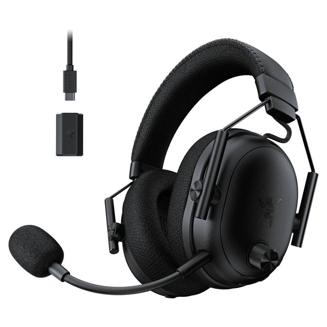 Razer BlackShark V3 Pro Wireless Gaming Headset, Hybrid ANC - Black image number 0