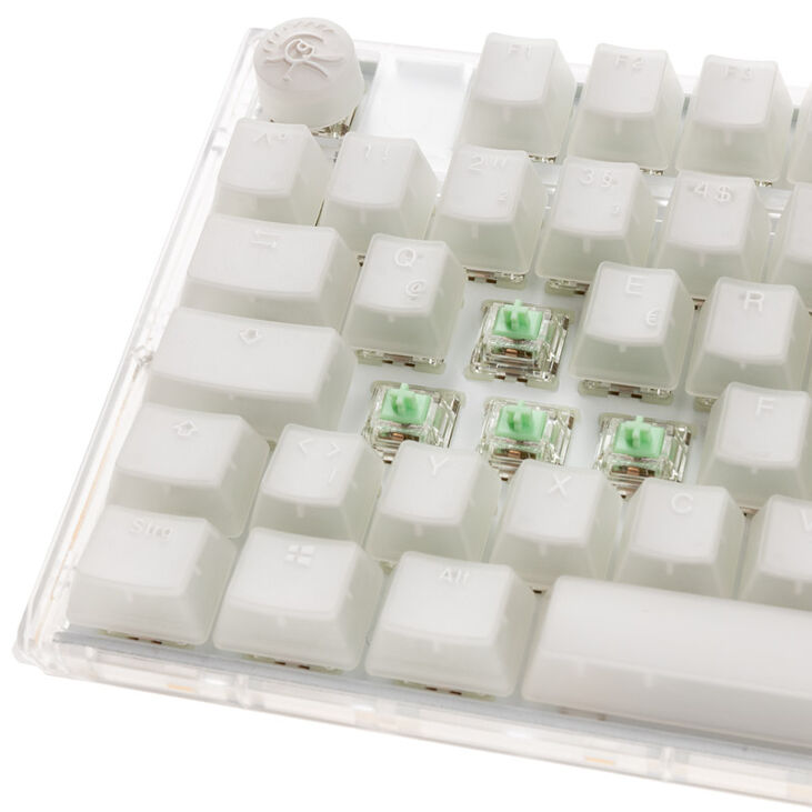 Ducky One 3 Aura White TKL Gaming Tastatur, RGB LED - Gateron Baby Kangaroo image number 4
