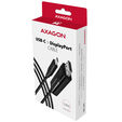AXAGON RVC-DPC USB-C auf DisplayPort-Kabel, 1,8 m, 4K/60Hz - schwarz image number null