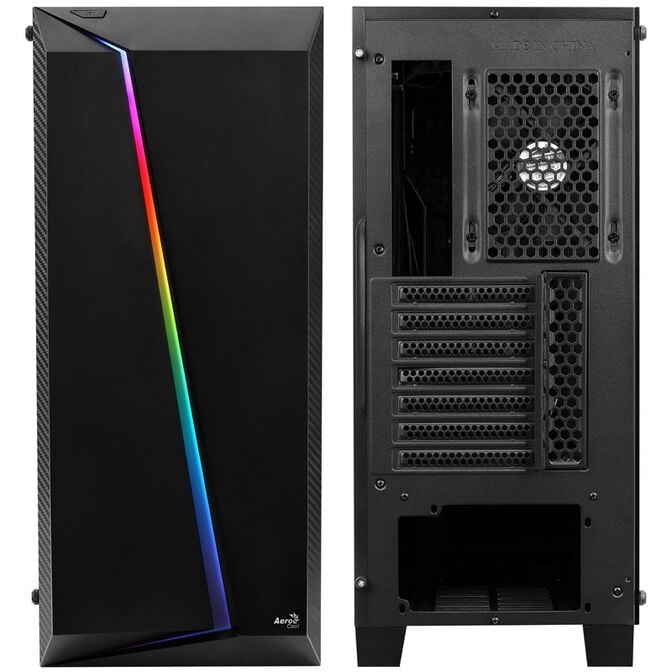 Aerocool Cylon Pro Tempered Glass Midi-Tower - schwarz image number 2