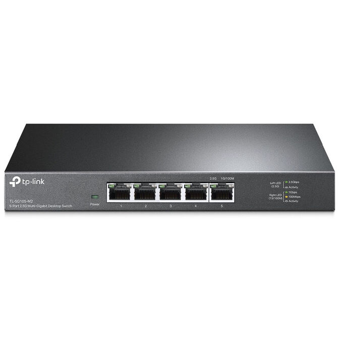 TP-Link TL-SG105-M2 Unmanaged Switch, 5x 2.5-Gbit-LAN - schwarz image number 1
