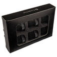Raijintek Connector PELIAS D140906, 14mm, 90 Degree Adapter - 6-Pack, black image number null