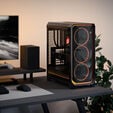 Fractal Design Meshify 3 Ambience Pro RGB TG Light PC-Geh&auml;use, Midi-Tower, E-ATX - schwarz image number null