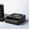 AXAGON ADSA-M2C22 Docking Station, Dual SSD Clone Function, USB-C 3.2 20 Gbit/s image number null