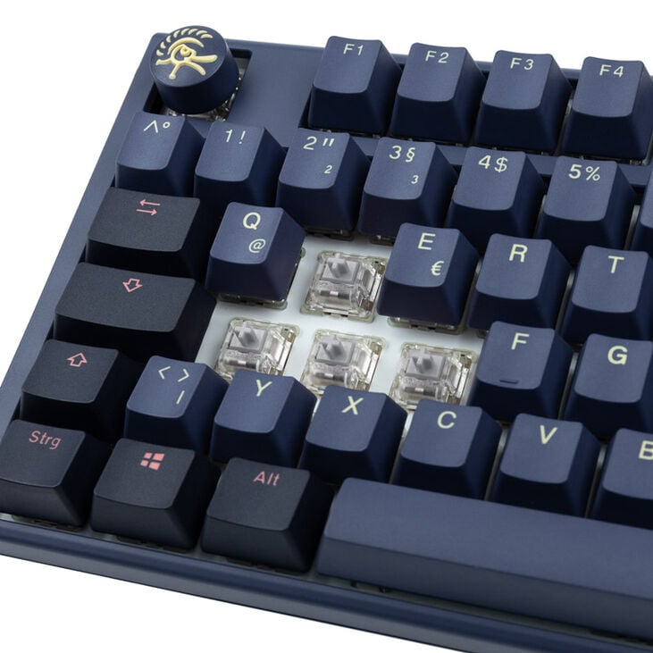 Ducky One 3 Cosmic Blue Gaming Keyboard, RGB LED - MX-Speed-Silver image number 4