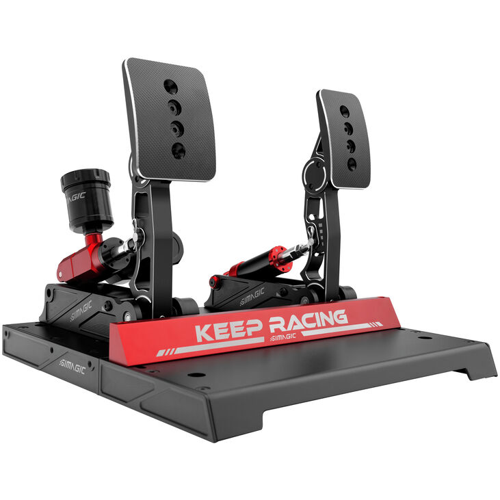 Simagic P1000-FRS 2-Pedal Set - black image number 0