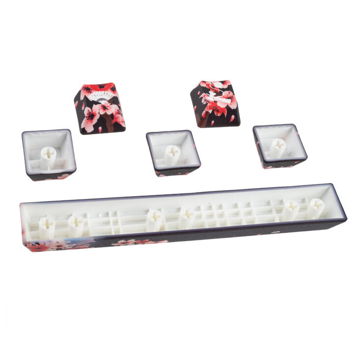 Traitors Sakura Kuro, Keycap Set, PBT 5-side Dye-Sub image number 1