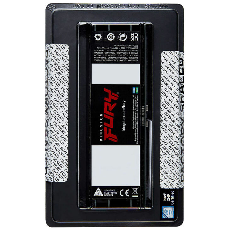 Kingston Fury Renegade Pro DDR5-5600 RAM, CL36, XMP, ECC reg. - 128 GB, Quad-Kit, schwarz image number 2