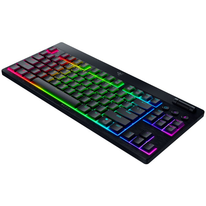 Razer BlackWidow V4 Low-Profile Tenkeyless HyperSpeed Gaming Keyboard, RGB - Orange Switches, ISO (DE) image number 4