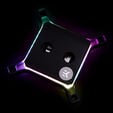EK Water Blocks EK-Quantum Magnitude D-RGB - 1700 Nickel + Acetal image number null