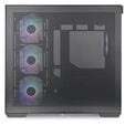 Thermaltake View 380 TG ARGB PC Case, Mid Tower, ATX, ARGB, Tempered Glass - Black image number null