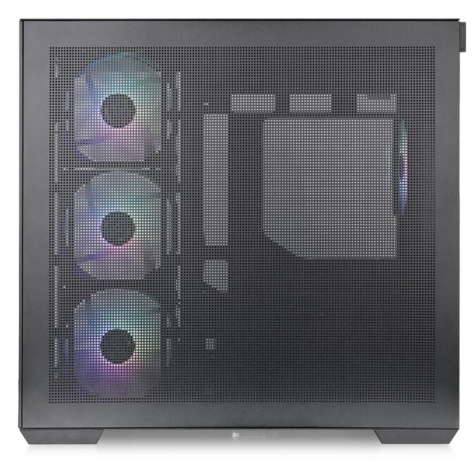 Thermaltake View 380 TG ARGB PC Case, Mid Tower, ATX, ARGB, Tempered Glass - Black image number 10