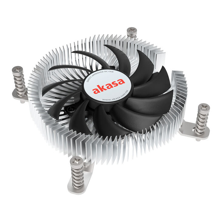 Akasa AK-CC6609EP01 Low Profile CPU-Kühler - Sockel LGA 1700, 21,8 mm Höhe image number 1