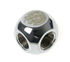 Bitspower Adapter T-Splitter 3x G1/4 inch female thread - shiny silver image number null