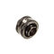 XSPC fitting straight G1/4 inch female thread to 16/11mm - V2, chrome black