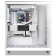 NZXT F240X RGB Case Fan, LCP Rotor, Hybrid Bearing, aRGB - white, 240mm image number null