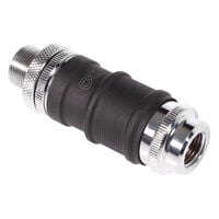 Alphacool ES Schnellverschluss, BLH1A Set, IG-IG, mit Schottverschraubung