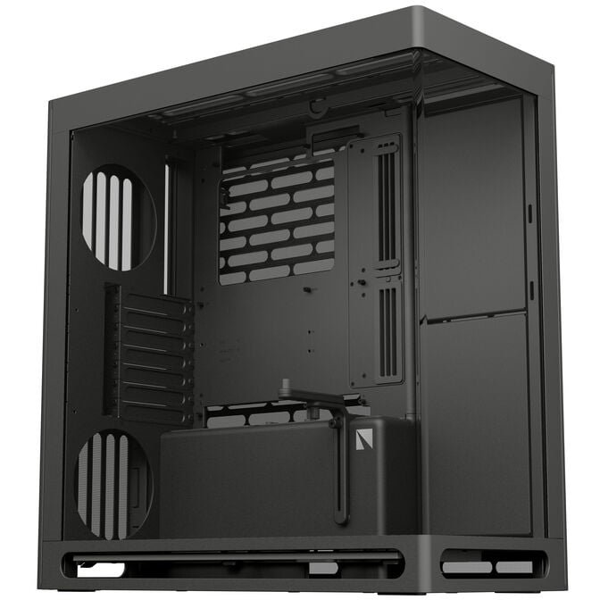 HAVN HS 360 PC-Geh&auml;use, Midi-Tower, ATX, Tempered Glass - schwarz image number 0