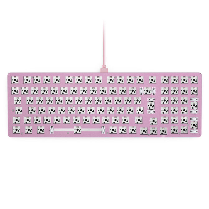 Glorious GMMK 2 Full-Size Tastatur - Barebone, ISO-Layout, pink image number 0