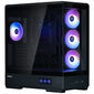 Zalman P50 DS PC Case, Mid Tower, ATX, RGB, Tempered Glass - Black