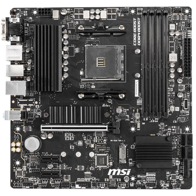 MSI B550M Pro-VDH, AMD B550 Mainboard - Sockel AM4 image number 2