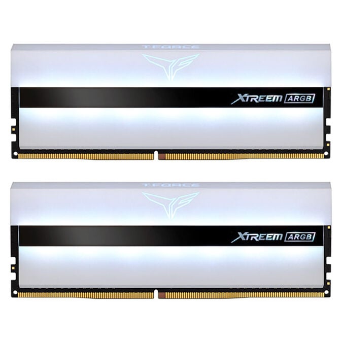 Team Group T-Force Xtreem ARGB, DDR4-4000, CL18 - 16 GB Dual Kit, white image number 1