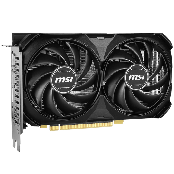 MSI GeForce RTX 4060 Ti Ventus 2X Black E1 OC, 8192 MB GDDR6 image number 1