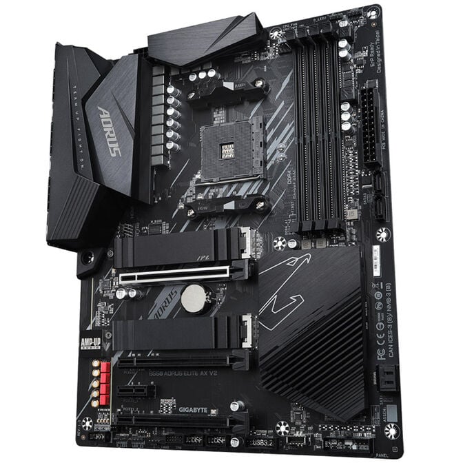 GIGABYTE B550 AORUS Elite AX V2, Sockel AM4, AMD B550, ATX - DDR4 image number 4