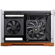 Jonsbo T9 PC-Geh&auml;use, Mini-Geh&auml;use, ITX, PCIe 5.0 Riserkabel - silber image number null