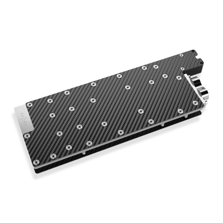 Alphacool ES 1-Slot GPU Wasserkühler für Nvidia H200 141GB, 2x G1/4" - schwarz/carbon image number 0