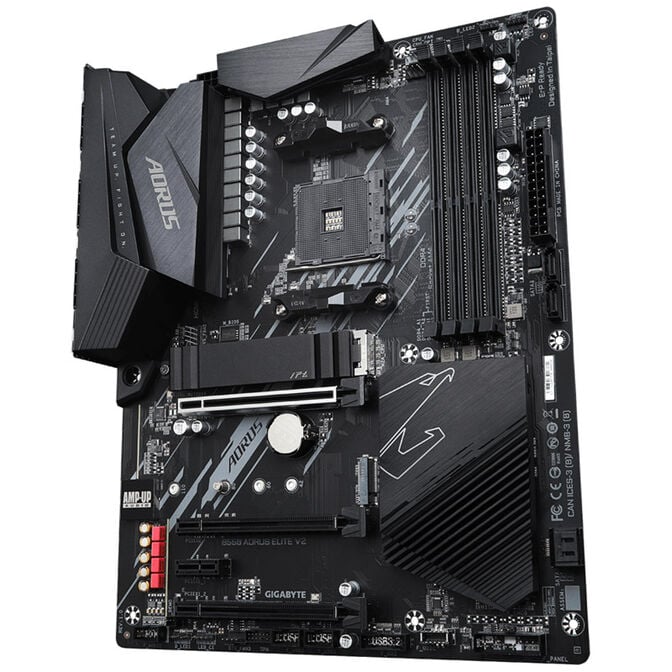 GIGABYTE B550 AORUS Elite V2 Mainboard, Sockel AM4, AMD B550, ATX, DDR4 image number 4