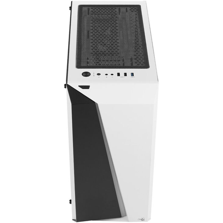 Aerocool Cylon Pro Tempered Glass Mid Tower - White image number 3