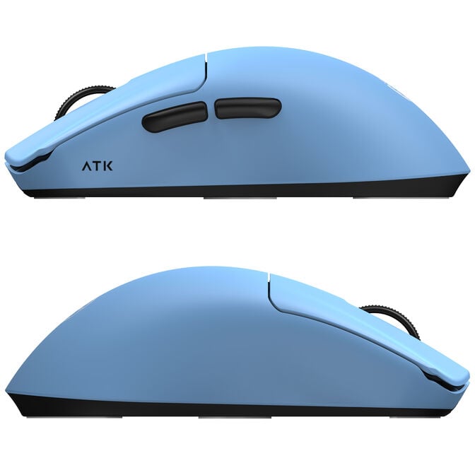 ATK x LEV F1 V2 Extreme Gaming-Maus, kabellos, PAW3950 Ultra, 8K Hz - blau image number 2