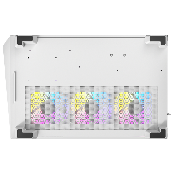 Antec C5 PC-Gehäuse, Midi-Tower, ATX, RGB, Tempered Glass  - weiß image number 11