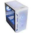 SilverStone Fara H1M Pro Micro-ATX case, Tempered Glass - white image number null