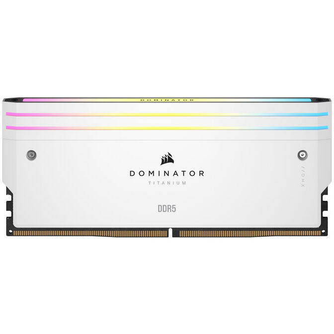 Corsair Dominator Titanium DDR5-6000 RAM, CL30, XMP - 32 GB Dual-Kit, wei&szlig; image number 2