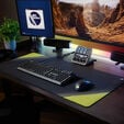 CORSAIR SKIFF 100 Gaming Keyboard, 10-Zone RGB, IP53 Splash Protection - Black image number null