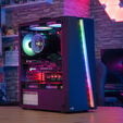 Aerocool Blade V1 Midi-Tower, Tempered Glass - schwarz image number null