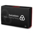 Thermal Grizzly DeltaMate Extender Fitting - MF28, Gloss Nickel, Pack of 6 image number null