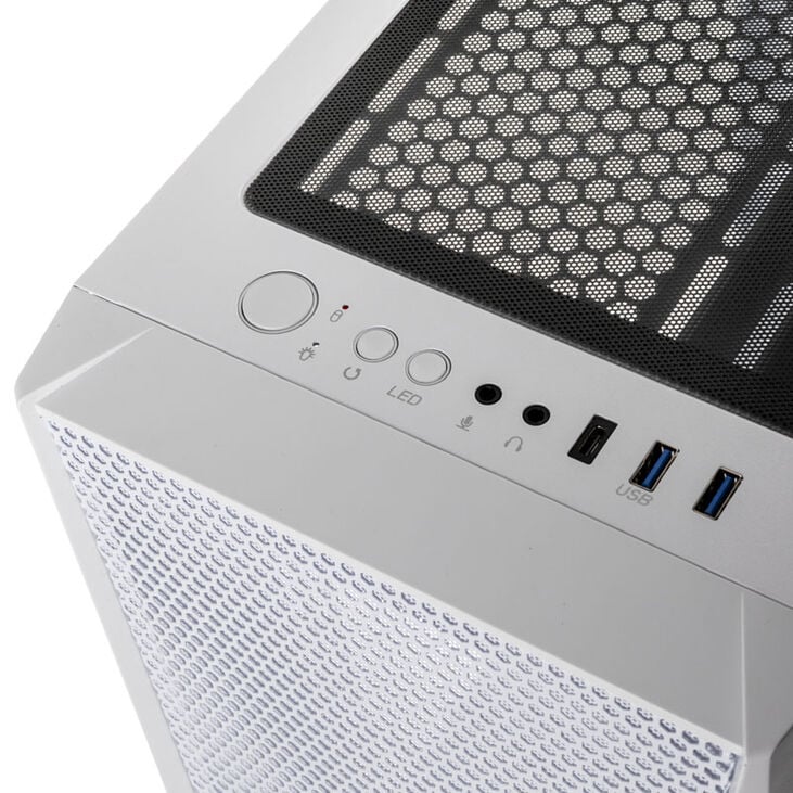 Raijintek SILENOS MS Midi-Tower - weiß image number 4